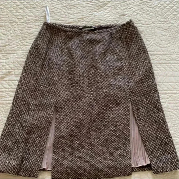 PETER Nygard Wool /Silk Skirt Set Made In Canada Size 4 - Picture 3 of 5